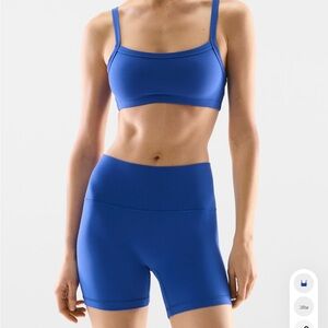 Aritzia Royal Blue Bike Shorts
